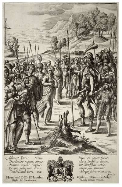 Enea e Aceste. Stato 2 da Wenceslaus Hollar